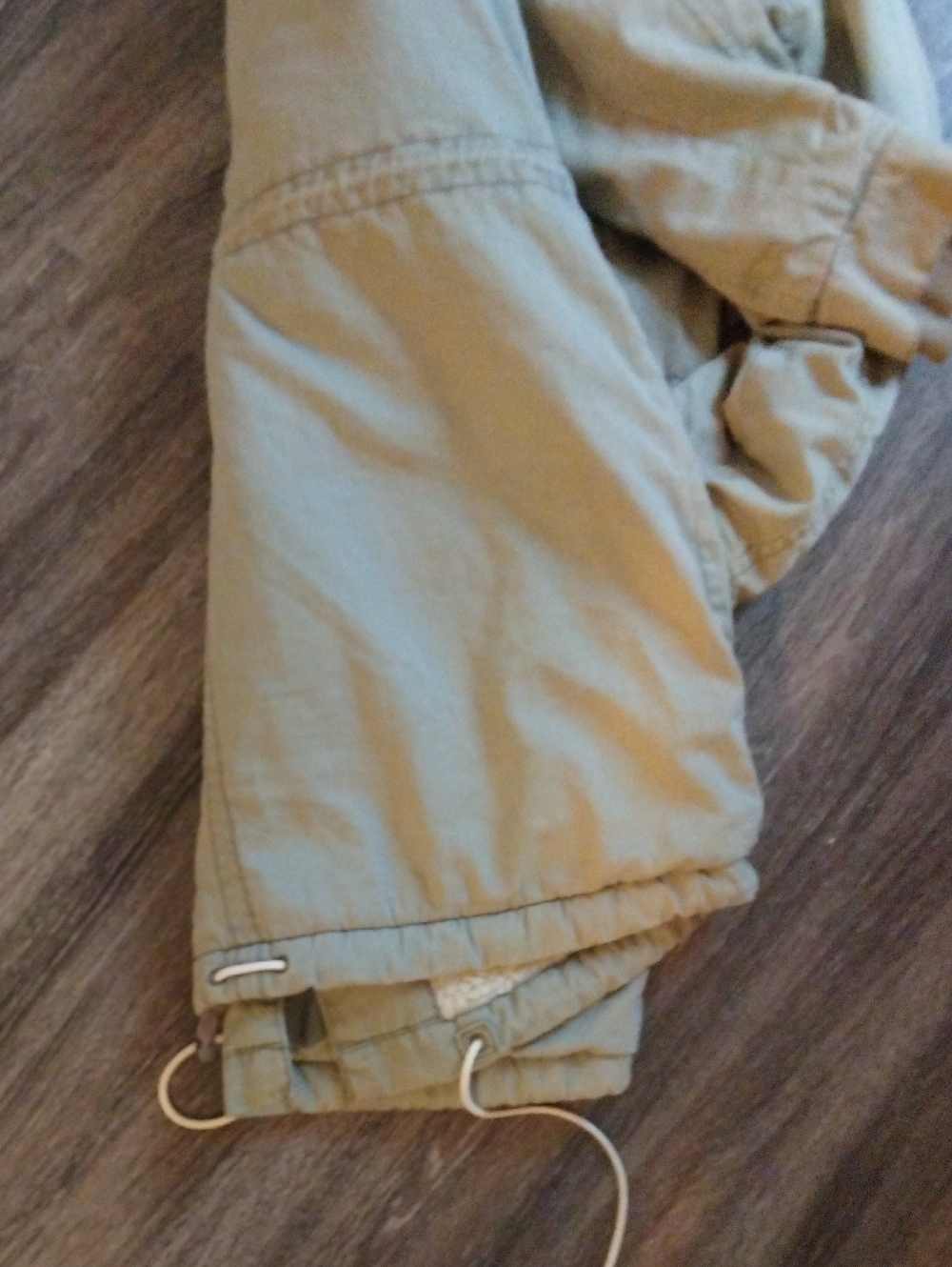 ABERCROMBIE & FITCH- Y2K Green Sherpa Lined Utility Jacket Size S - Picture 6 of 9